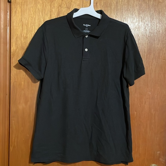 •GOODFELLOW&CO.•NWOT RAILROAD GRAY "THE EVERY WEAR POLO" STANDARD FIT SIZE LARGE - Picture 5 of 13